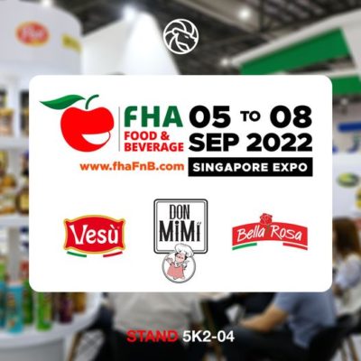FHA-Food & Beverage in Singapore _ 5-8 Settembre 2022 - ComexCo